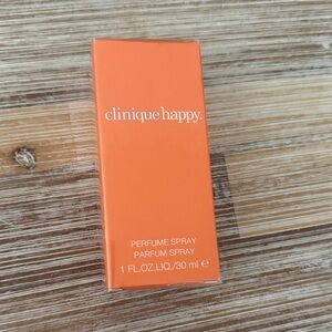Clinique Happy Fragrance in Bright Orange Packaging